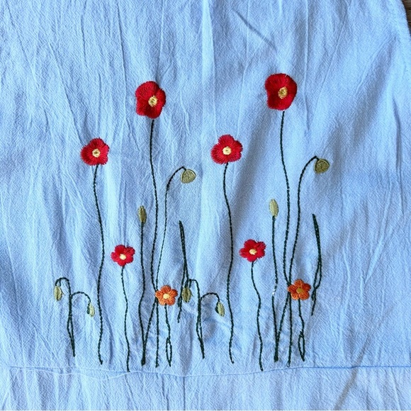 NWT Gracila Floral Embroidered Relaxed Jumpsuit - Picture 9 of 14